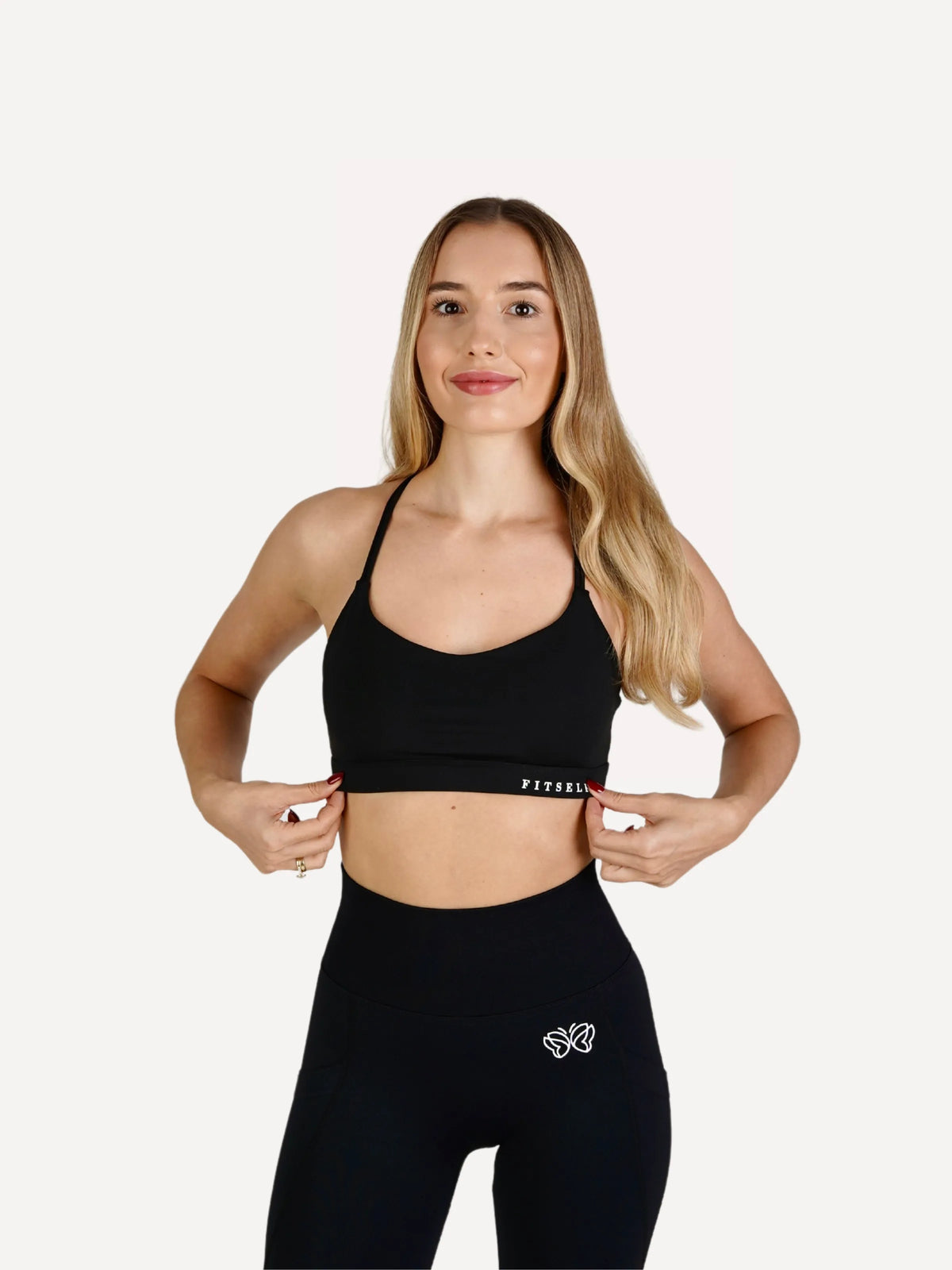 Top sportowy LUXE czarny