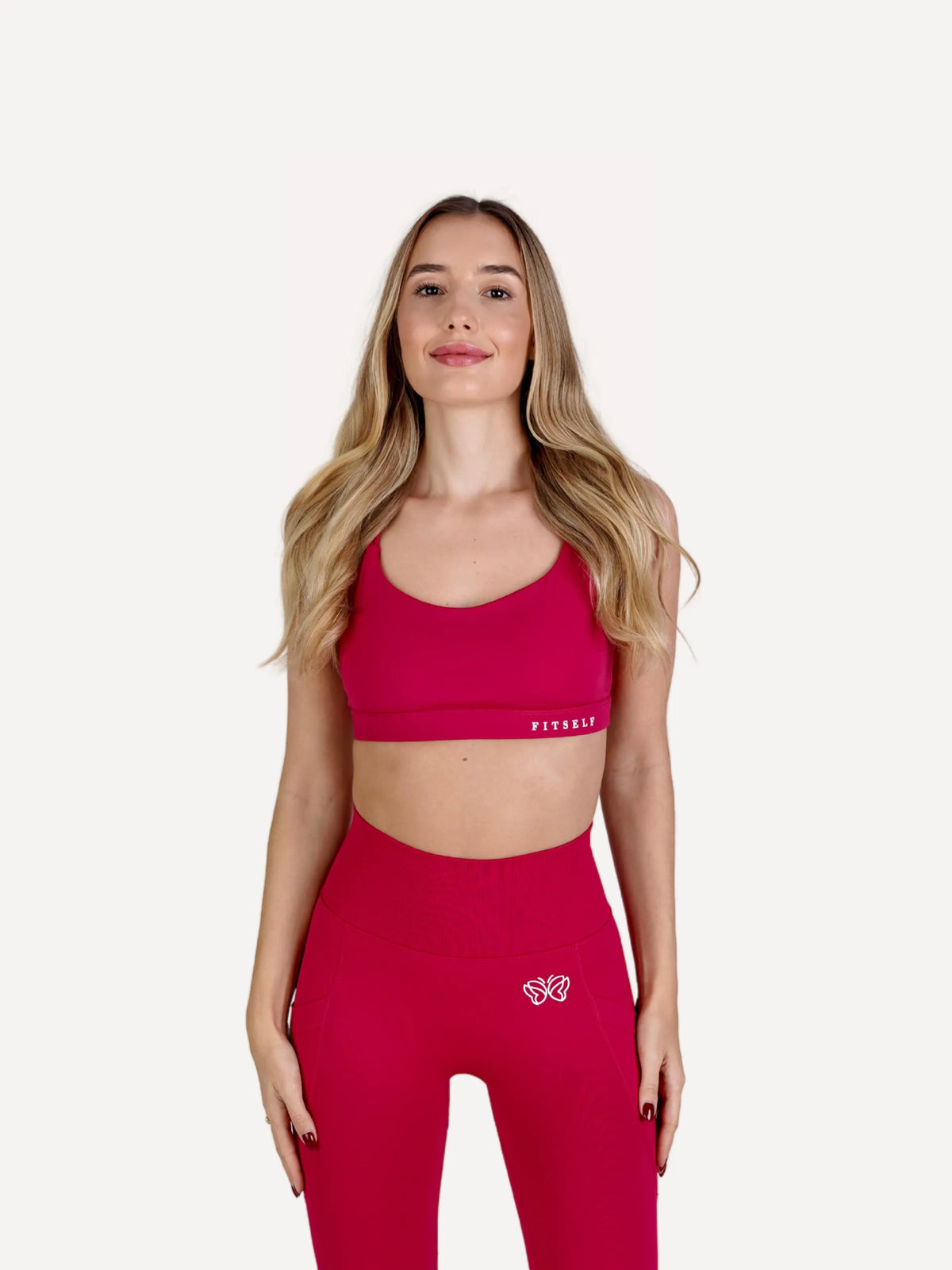 Top sportowy LUXE fuksja