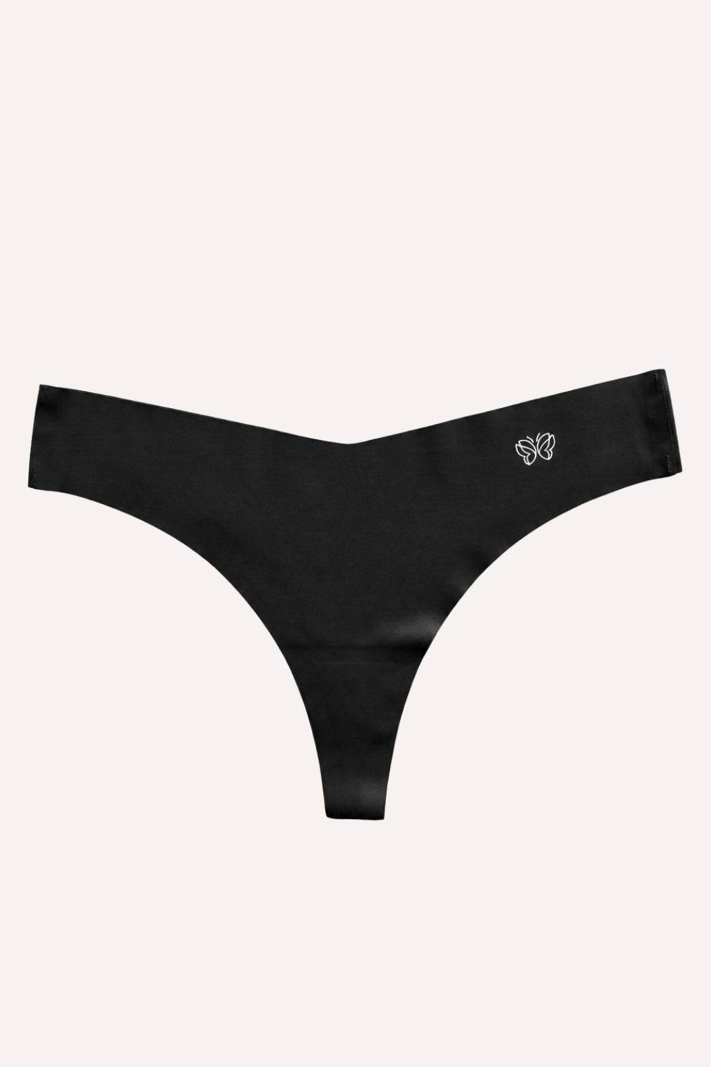 Bezszwowe stringi INVISIBLE black 1szt.