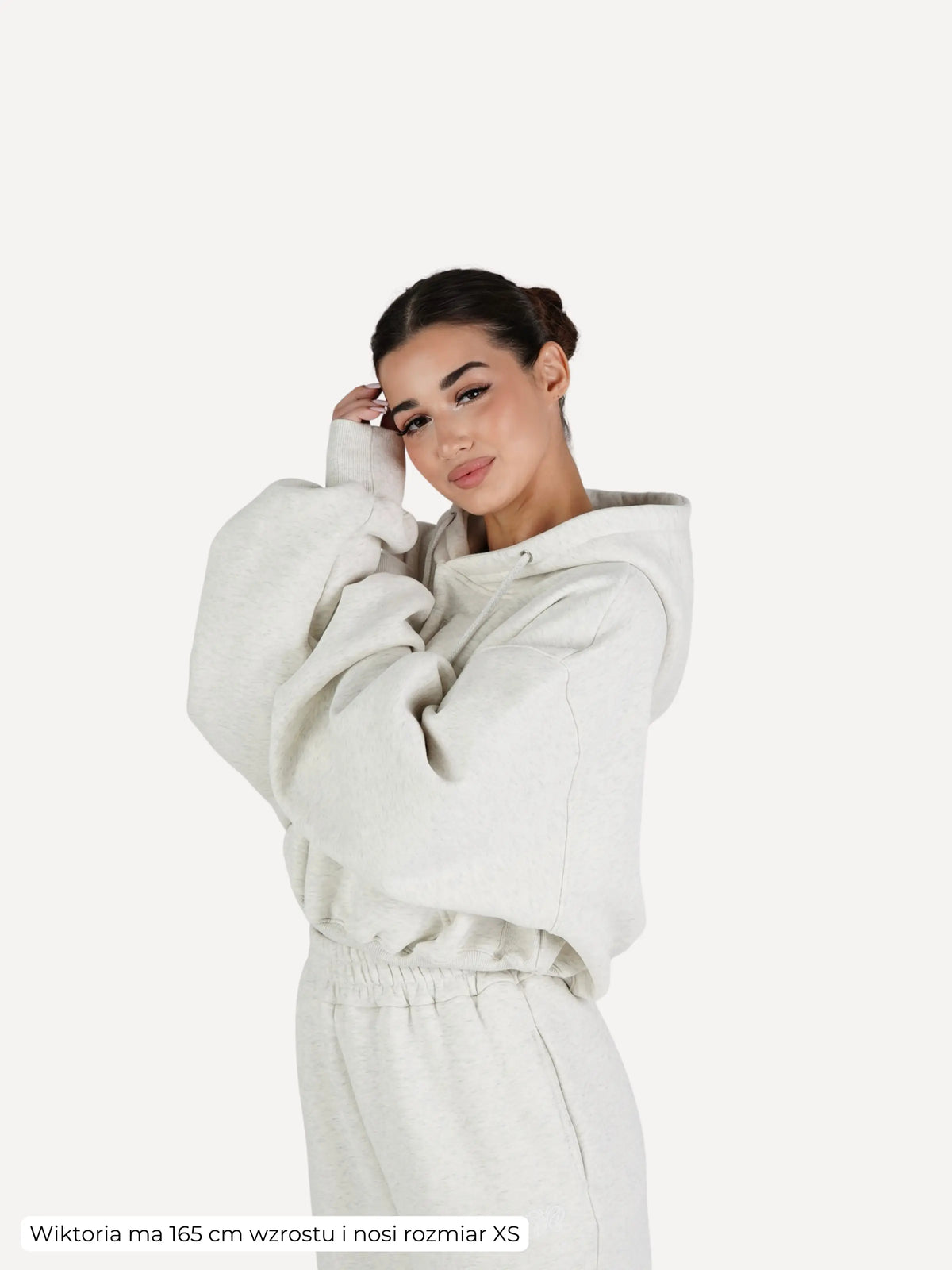 Bluza dresowa CLOUD grey melange