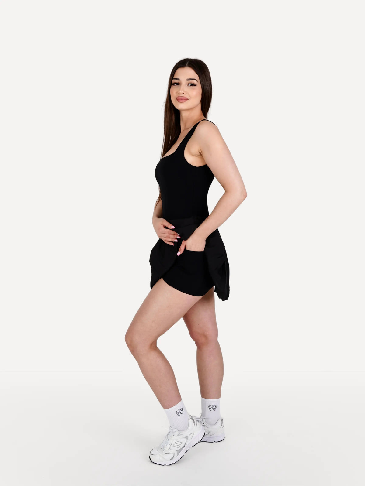 Sukienka sportowa COURT czarna