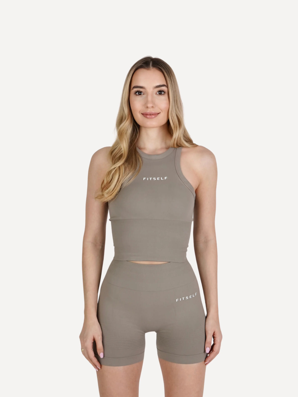 Top boxer ELEVATE taupe