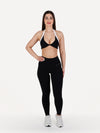 Zestaw legginsy + biustonosz MUSE black