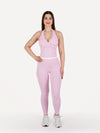 Zestaw legginsy + top MUSE pink blossom