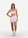 Zestaw spodenki + biustonosz ICONIC baby pink