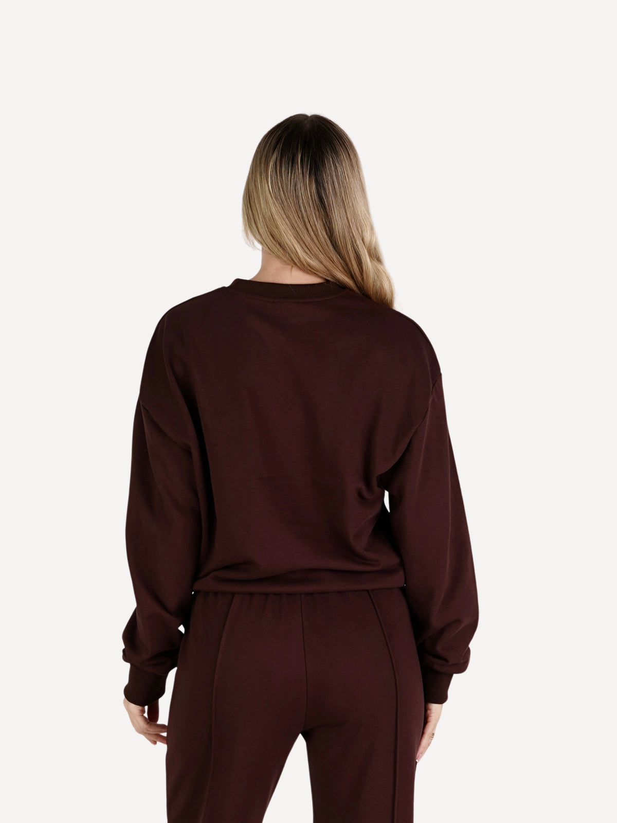 Bluza dresowa COMFY brązowa