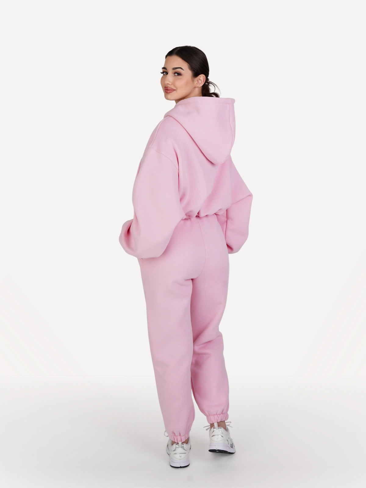 Zestaw bluza + spodnie dresowe CLOUD baby pink